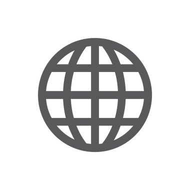 dünya simgesi kavramı, vektör illüstrasyon arkaplanı