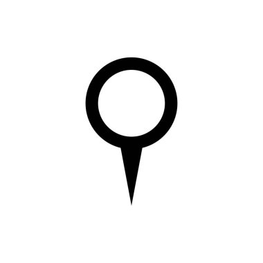 PIN web simge vektör çizim 