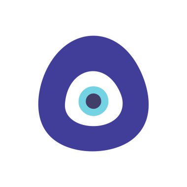 Nazar nazar nazarı, tılsım, vektör illüstrasyonu. 