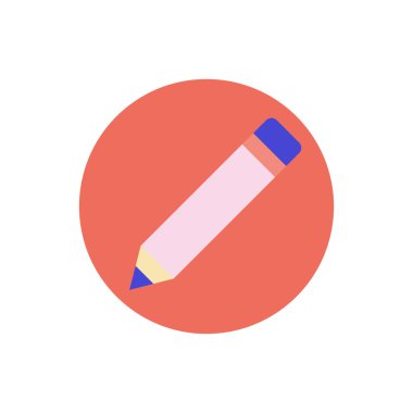 kalem simgesi vektör illüstrasyonu