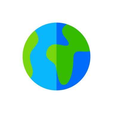 dünya haritası simgesi, vektör resimleme arkaplanı