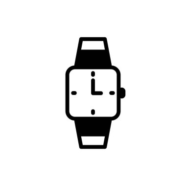 wristwatch icon simple vector illustration