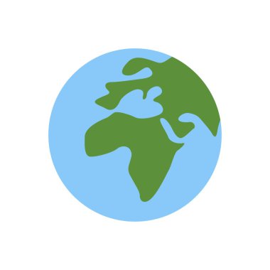 dünya haritası simgesi, vektör resimleme arkaplanı