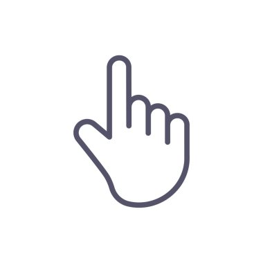 bilgisayar UI işaretleyici simgesi, vektör illüstrasyonu