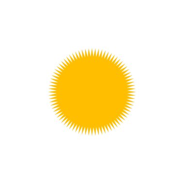 Soyut yıldız simgesi vektör illüstrasyonu