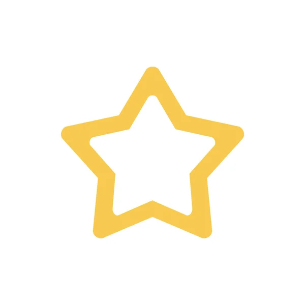Abstract Star Icon Vector Illustration — ストックベクタ