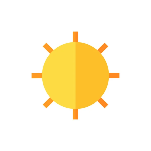 Sun Icon Vector Illustration — Stock Vector