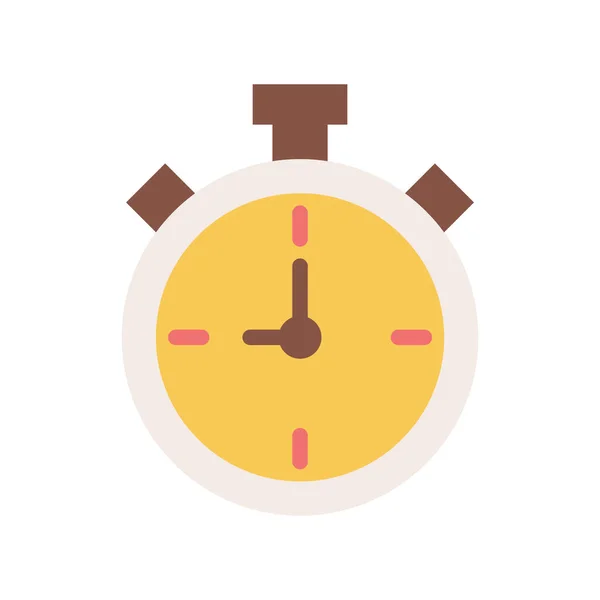 Tiempo Chronometr Icono Vector Ilustración — Vector de stock