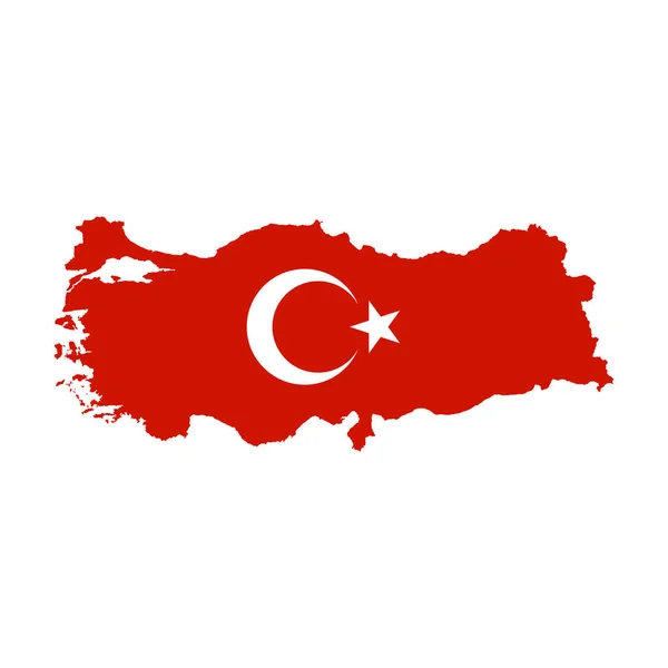 Vector Illustration Turkey Copy Space — 图库矢量图片