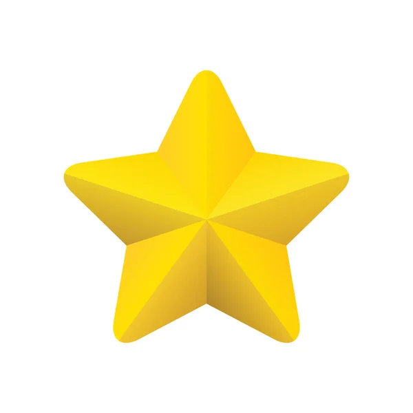 Abstract Star Icon Vector Illustration — Stock Vector