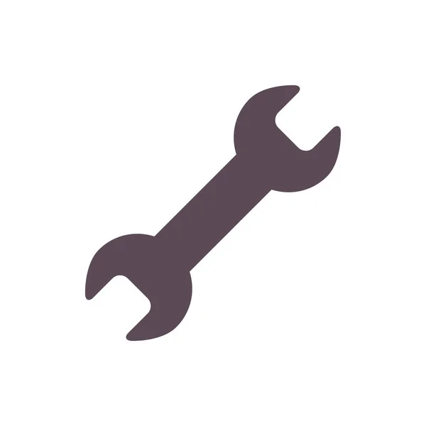 Wrench Icon Vector Illustration Background —  Vetores de Stock