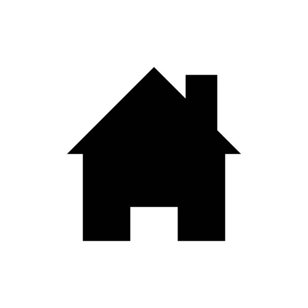 Real Estate Concept House Icon Vector Illustration — стоковый вектор