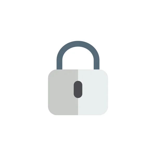 Padlock Icon Vector Illustration — Stock Vector