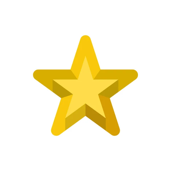 Abstract Star Icon Vector Illustration — Stockvektor