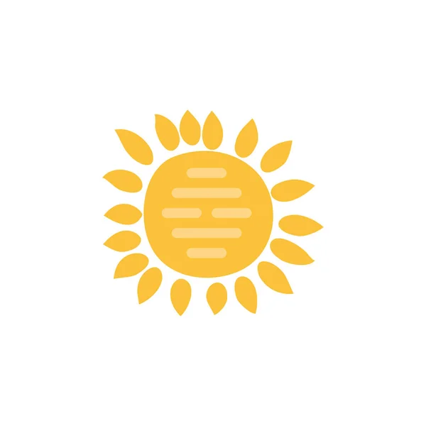 Sun Icon Vector Illustration — Stock Vector