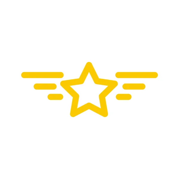 Abstract Star Icon Vector Illustration — Wektor stockowy