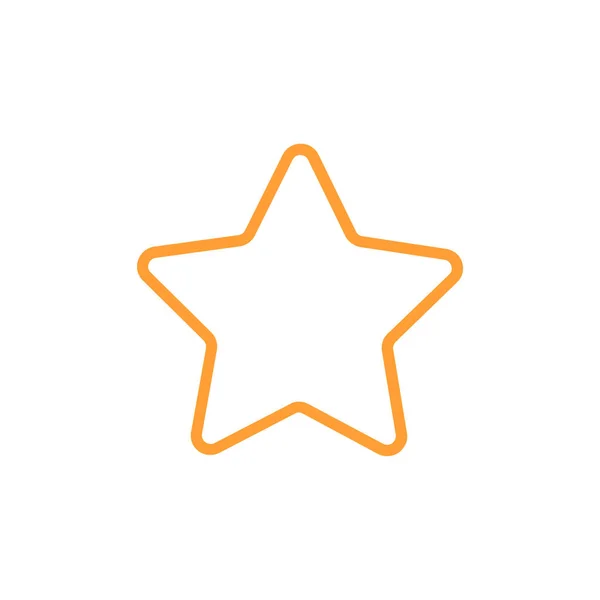 Color Vector Illustration Star Icon — ストックベクタ