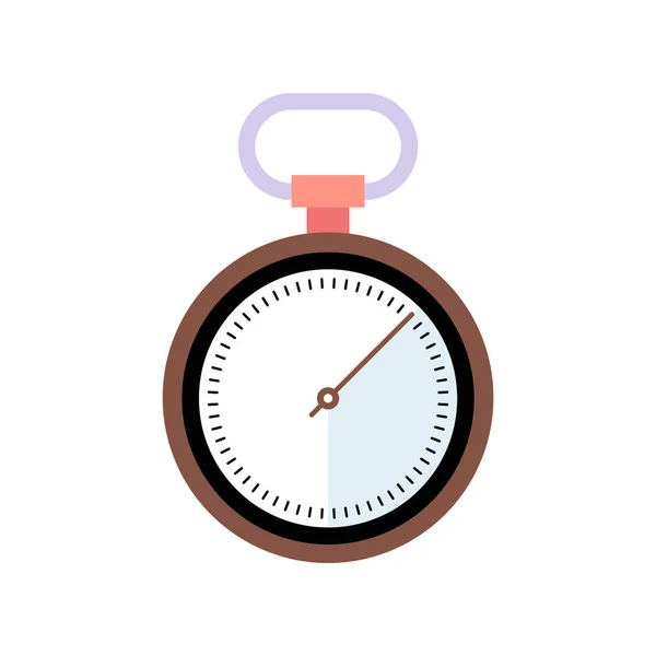 Time Chronometr Icon Vector Illustration — стоковый вектор