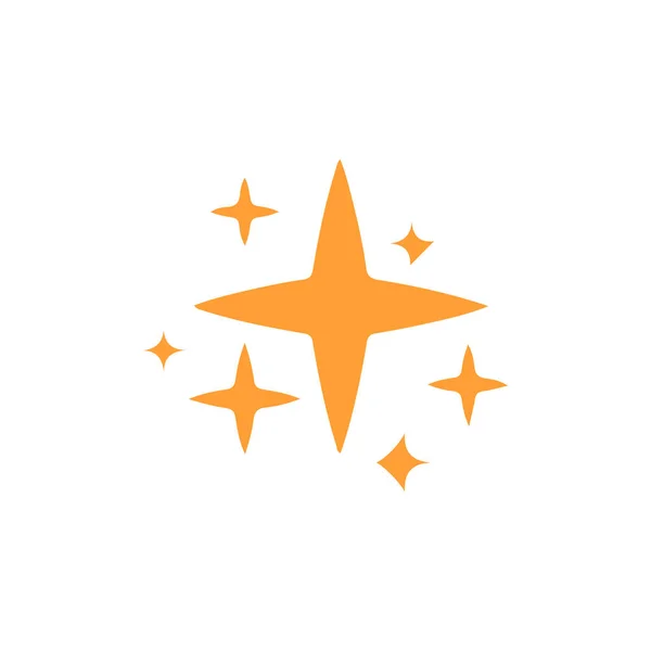 Абстрактная Векторная Иллюстрация Значка Звезды — стоковый вектор