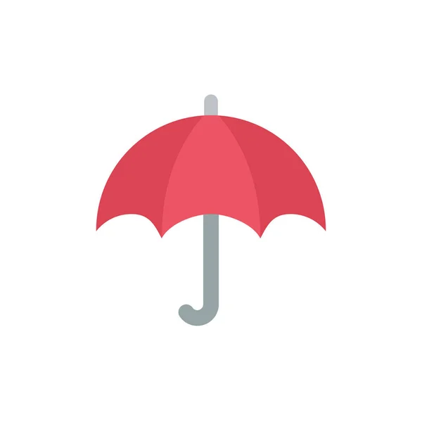Simple Umbrella Icon White Background Vetor De Stock