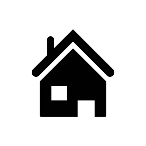 Real Estate Concept House Icon Vector Illustration — Stock Vector