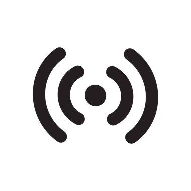 wifi simgesi vektör resimleme arkaplanı