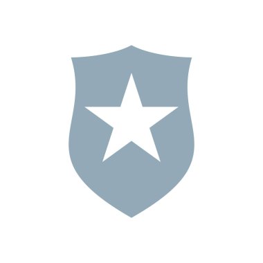 kalkan ağ simgesi vektör illüstrasyonu  