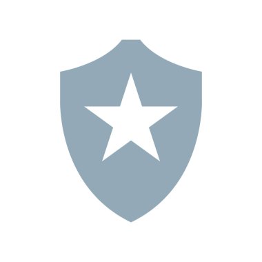 kalkan ağ simgesi vektör illüstrasyonu  