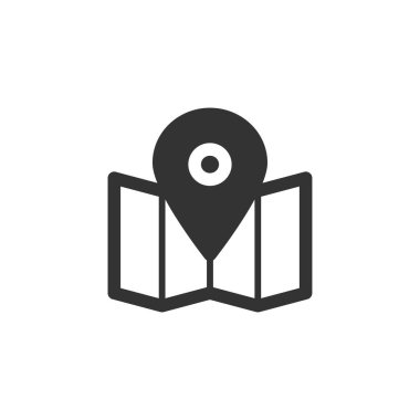 PIN web simge vektör çizim 