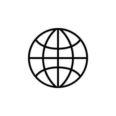 dünya simgesi kavramı, vektör illüstrasyon arkaplanı