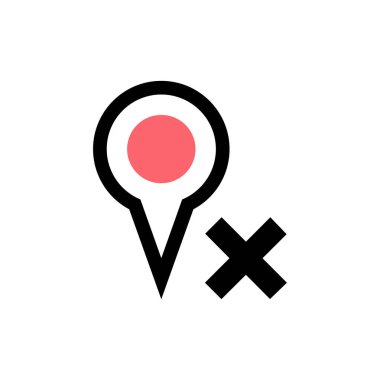 PIN web simge vektör çizim 