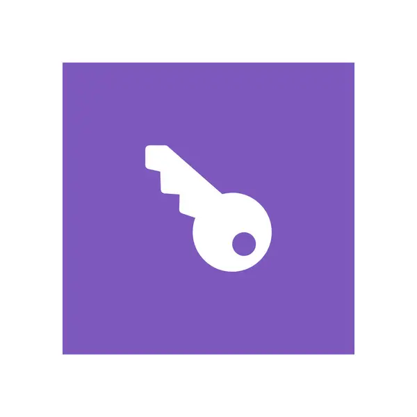 Key Icon Illustration Vector Sign Symbol — стоковый вектор