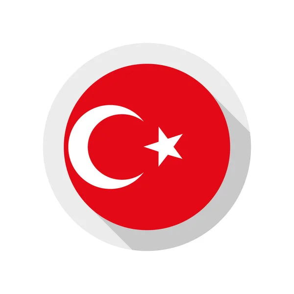 Vector Illustration Turkey Copy Space — Stockvector