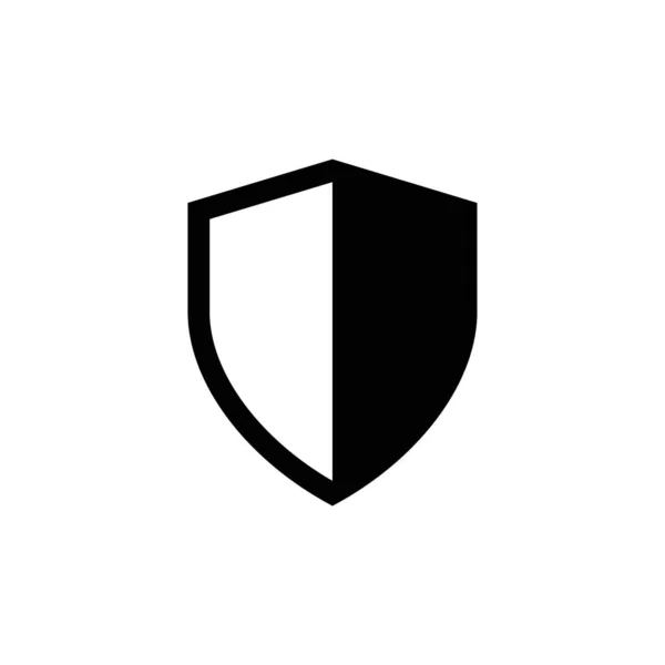 Shield Web Icon Vector Illustration — стоковый вектор