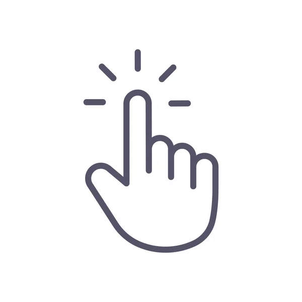 bilgisayar UI işaretleyici simgesi, vektör illüstrasyonu