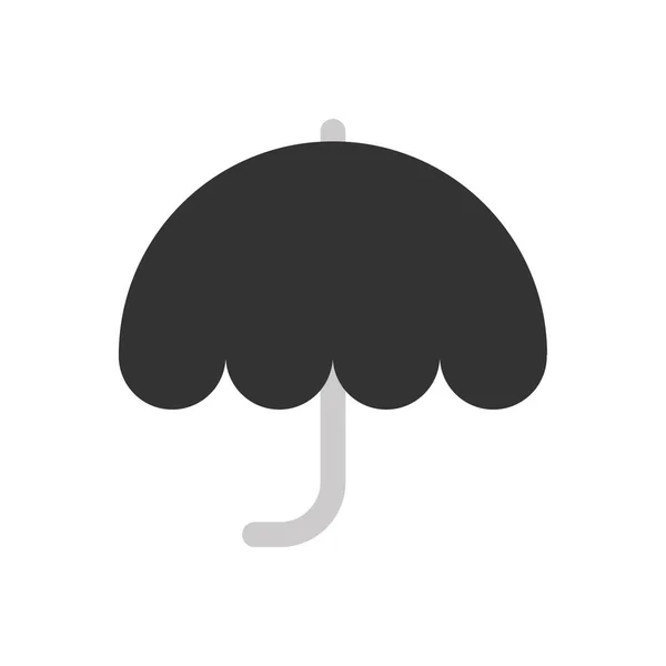 Vector Illustration Icon Umbrella — Vettoriale Stock