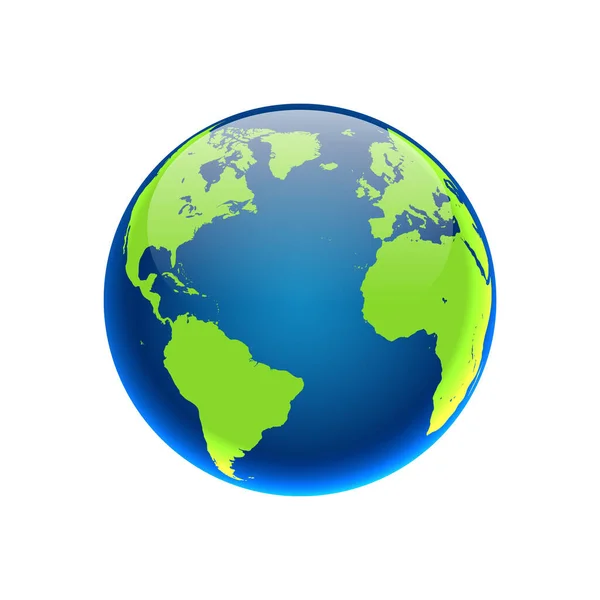 dünya haritası simgesi, vektör resimleme arkaplanı