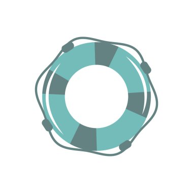 life (floating) ring, lifebuoy simple icon, vector illustration