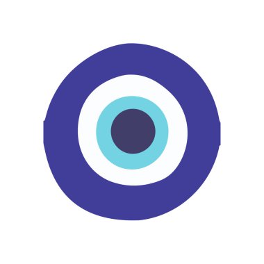 Nazar nazar nazarı, tılsım, vektör illüstrasyonu. 