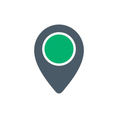 PIN web simge vektör çizim 