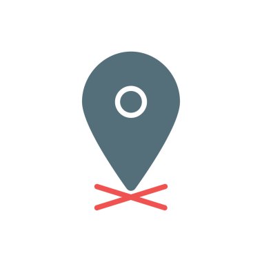 PIN web simge vektör çizim 