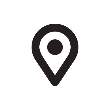 PIN web simge vektör çizim 