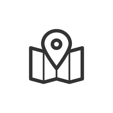 PIN web simge vektör çizim 