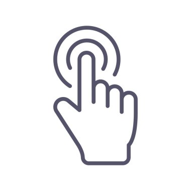 bilgisayar UI işaretleyici simgesi, vektör illüstrasyonu