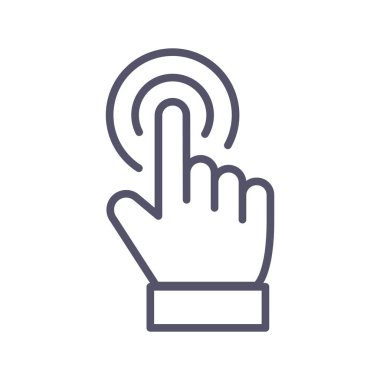 bilgisayar UI işaretleyici simgesi, vektör illüstrasyonu