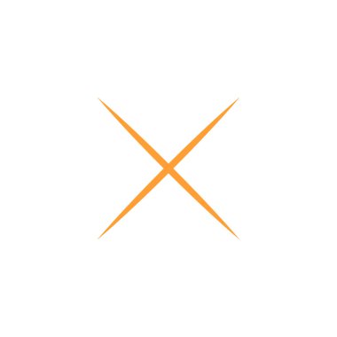 Soyut yıldız simgesi vektör illüstrasyonu