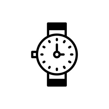 wristwatch icon simple vector illustration