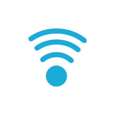 wifi simgesi vektör resimleme arkaplanı