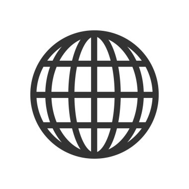 dünya simgesi kavramı, vektör illüstrasyon arkaplanı