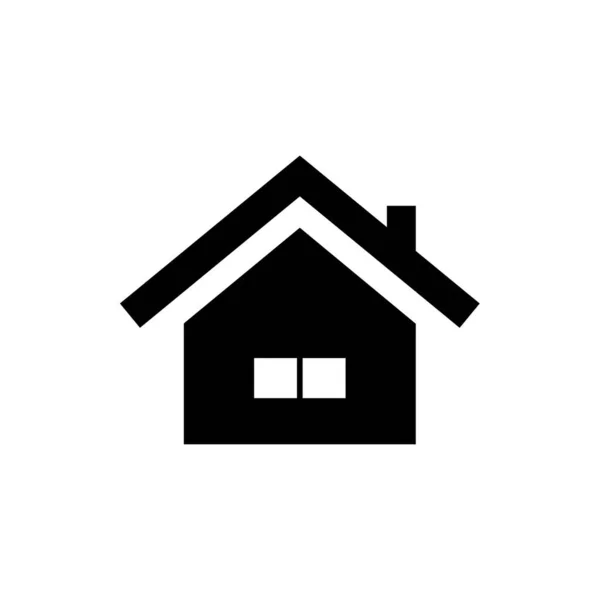 Real Estate Concept House Icon Vector Illustration — Stock Vector